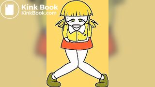 anime girl poop pants