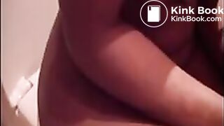 Ebony women caught pooping and farting