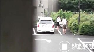 Exhibitionist pooping for cash