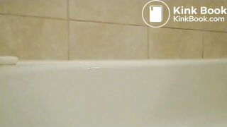 SSBBW pooping on toilet