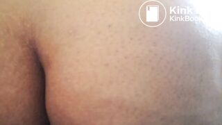 Closeup Ebony BBW Scat