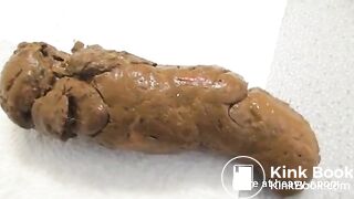 Amateur slut pooping private collection