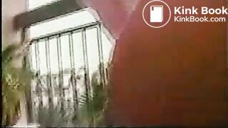 Cute girl pooping several times