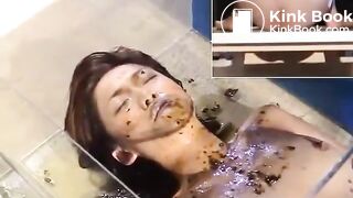 Japanese girls shit on a girl