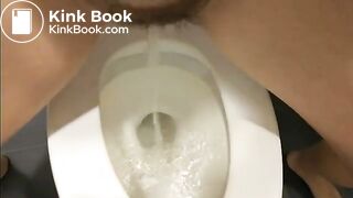 Piss and shit in the public toilet