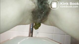 Piss and shit in the public toilet