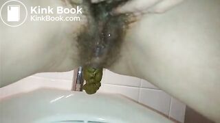 Piss and shit in the public toilet