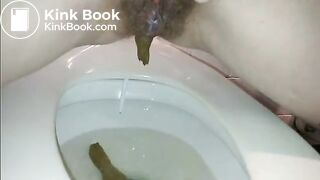 Piss and shit in the public toilet