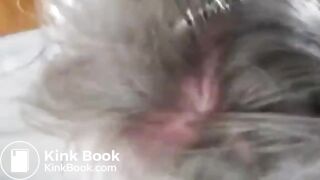 Love the way she squats on him!