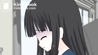 pooping girl animation - video 6