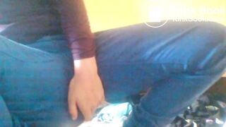 Massive shit in jeans
