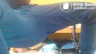 Massive shit in jeans