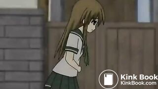 japanese pooping girl animation - video 3