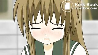 japanese pooping girl animation - video 3