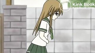 japanese pooping girl animation - video 3