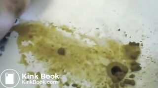 Enema in tub - video 2