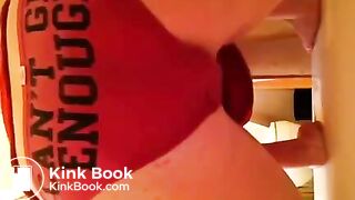 Young woman panty poop 3