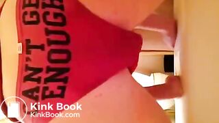 Young woman panty poop 3