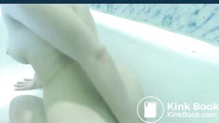 Dirty enema webcam show