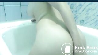 Dirty enema webcam show