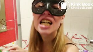 Shit Instead Of Toothpaste - Brown Wife