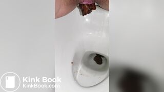 Close up poop after too much seafood