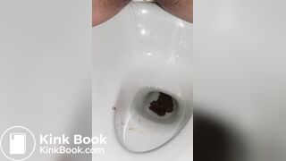 Close up poop after too much seafood