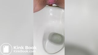 Close up poop after too much seafood