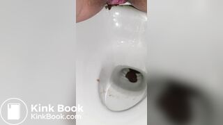 Close up poop after too much seafood