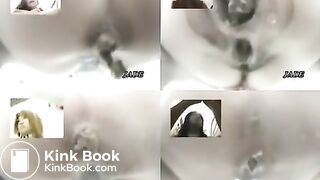 4 girls at once japanese scat