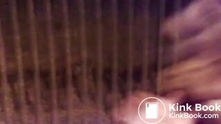 Sucking shit found on the ground