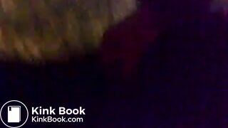 Sucking shit found on the ground