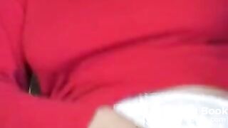 Two beautiful women fill their knickers on a man's face