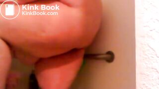 Bbw takes a shit standing