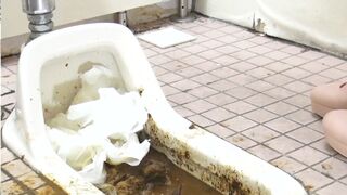 Japanese toilet scat - video 6