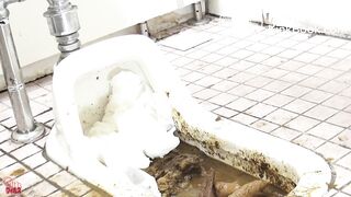 Japanese toilet scat - video 6