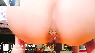 HAIRY CHINESE GIRL PISSING AND SHITTING ON THE FLOOR