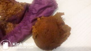 Girl is massive shitting in her Panty