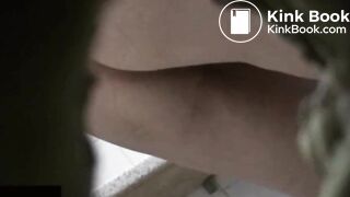 Older woman does a nice shit