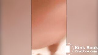 Girl poop in white panty