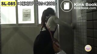 It's funny how girls talk to each other while straining and pushing