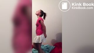 Hot young girl pantypoop