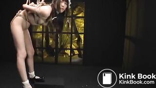 scat and puke japanese girl after stuffing