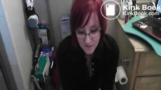 Redhead continues to fart and poop