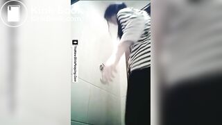 Girl pooping voyeur - brunette pooping & farting on pornera