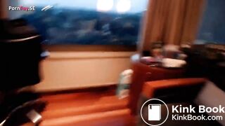 Hottie licking her shit