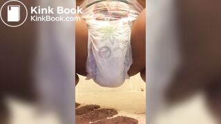 Black Girl Poops in Diaper 3