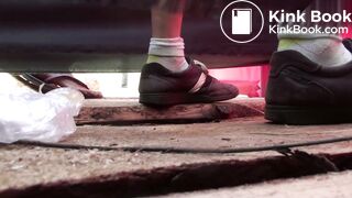 Openair concert shit voyeur