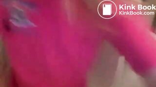 Girl on the toilet pooping - video 5