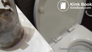 Sara plastic cup poop